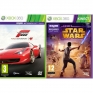   Xbox 360 Forza Motorsport 4 + Kinect Star Wars +  Xbox Live  1000 . title=