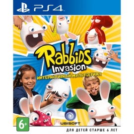 Игра для PS4 Rabbids Invasion