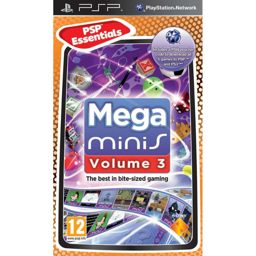 Mega mini gaming. Mega Minis 3. PSP Minis. Мини Мег игрушка. Мега Минис PSP.
